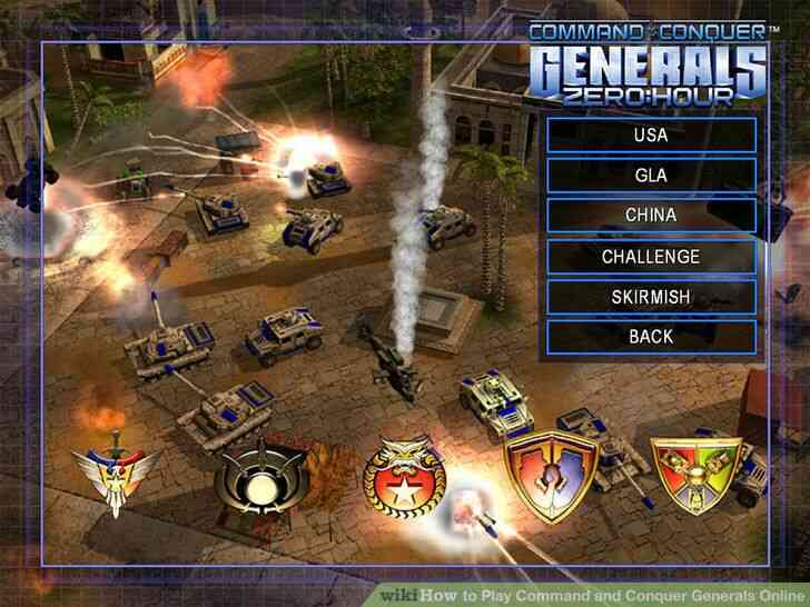 Image intitulée Jouer à Command and Conquer Generals en Ligne l